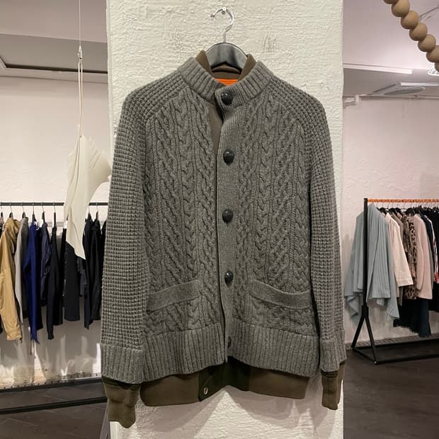 사카이 봄버 도킹 가디건