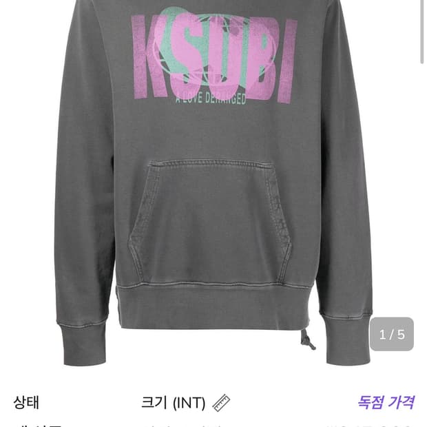 [s] ksubi 후드 후디