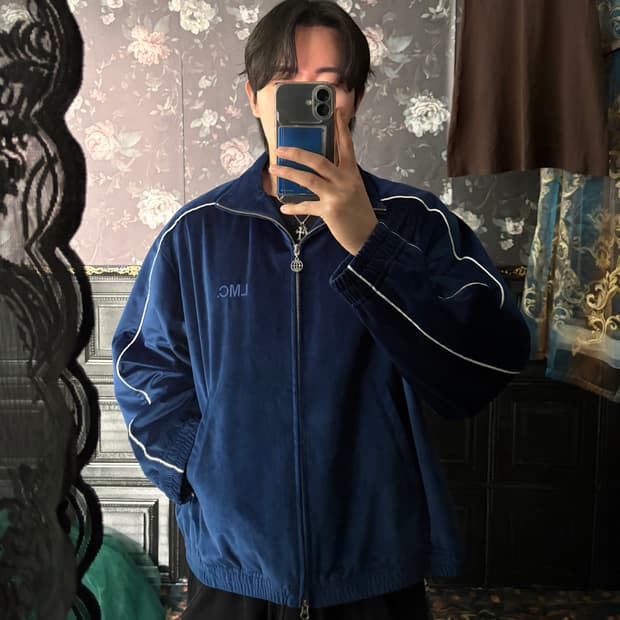 a150) LMC 오버핏 OG 벨루어 자켓