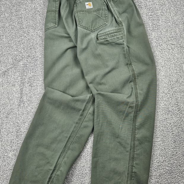 FR 칼하트 밴딩 커스텀 카펜터 워크 팬츠 (38X34) / 10322