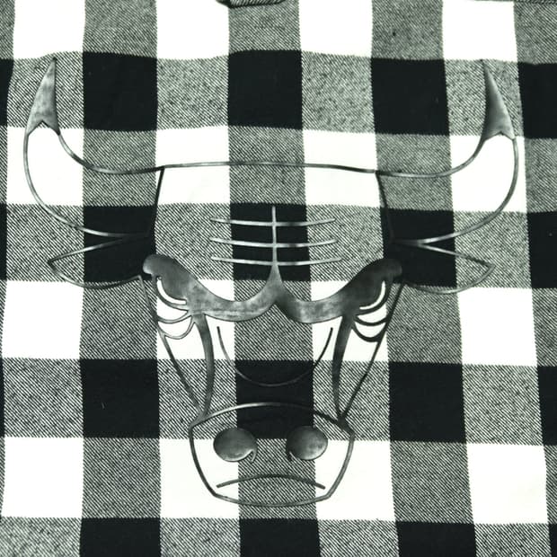 빈티지 NBA 체크 남방 L 사이즈