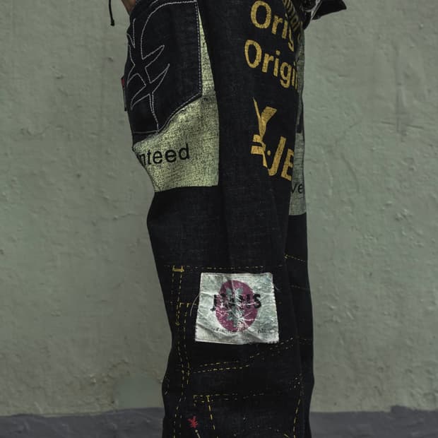 Yen Jeans Printed Denim Pants
