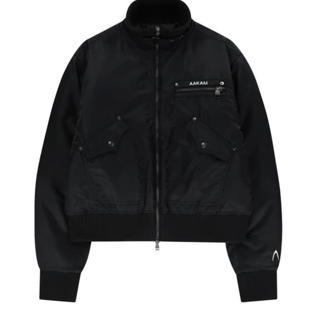아캄 하이넥 붐버 MA-1 자켓 텍 미분리