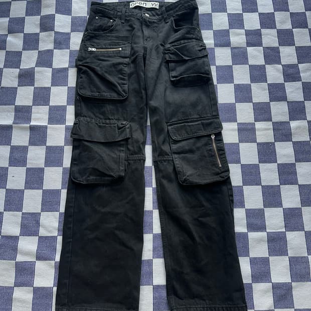 오픈와이와이 데님 카고 포켓팬츠 2