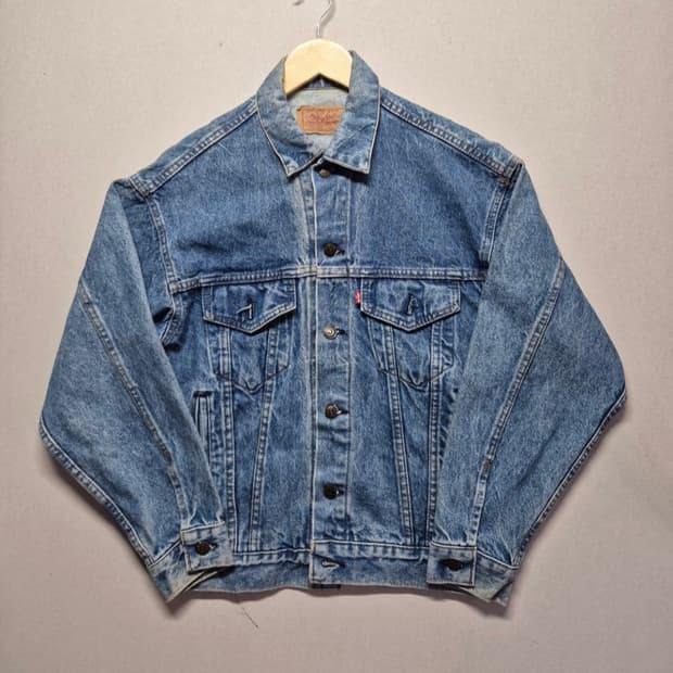 [실측 L] 80s US Made 리바이스 트러커 -113