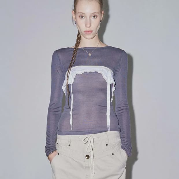 스컬프터 My Go To Tencel Tee Charcoal 롱슬리브