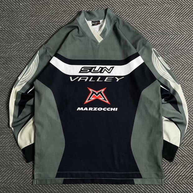 USA 올드스쿨 Sun valley 마르조키 레이싱 져지 탑o 5291