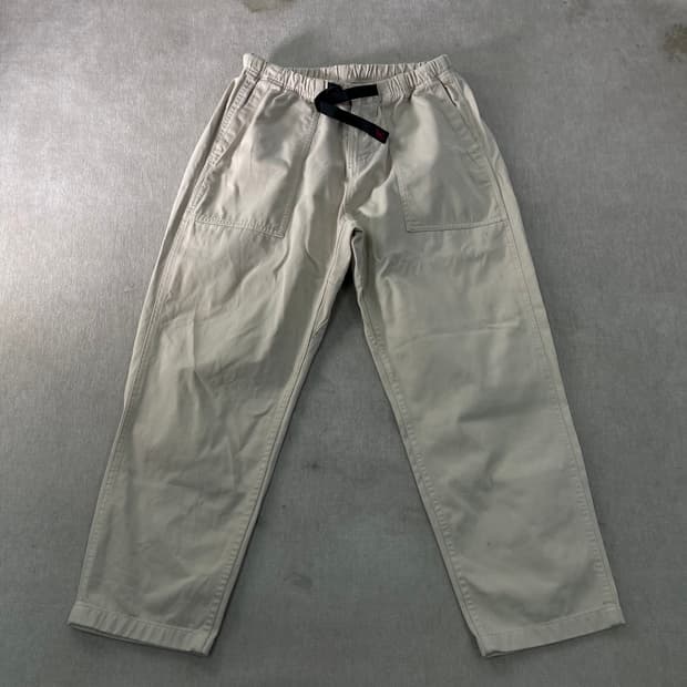 34 그라미치 아메카지 웨더 퍼티그 베이지 팬츠