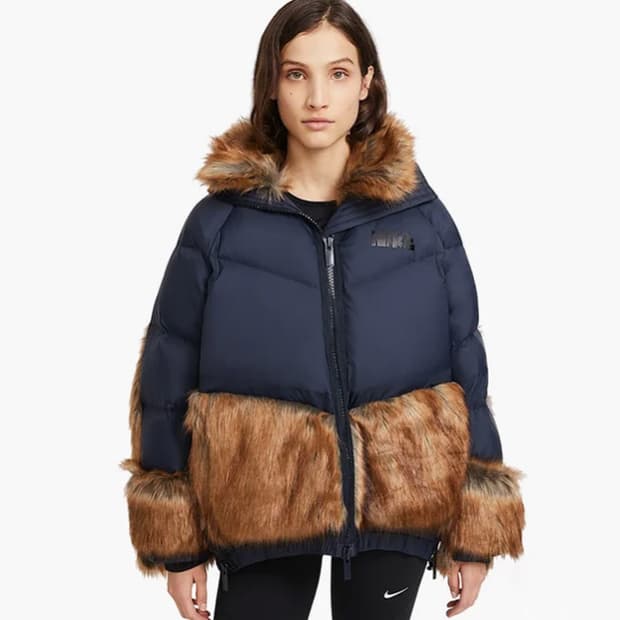 사카이 나이키 NRG 퍼 패딩 자켓