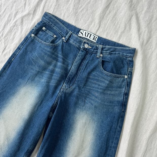 세터 빈티지 샌드 워싱 데님팬츠 L