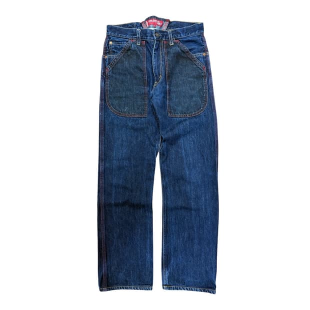 준야와타나베 x 리바이스 카펜터 신치백 데님