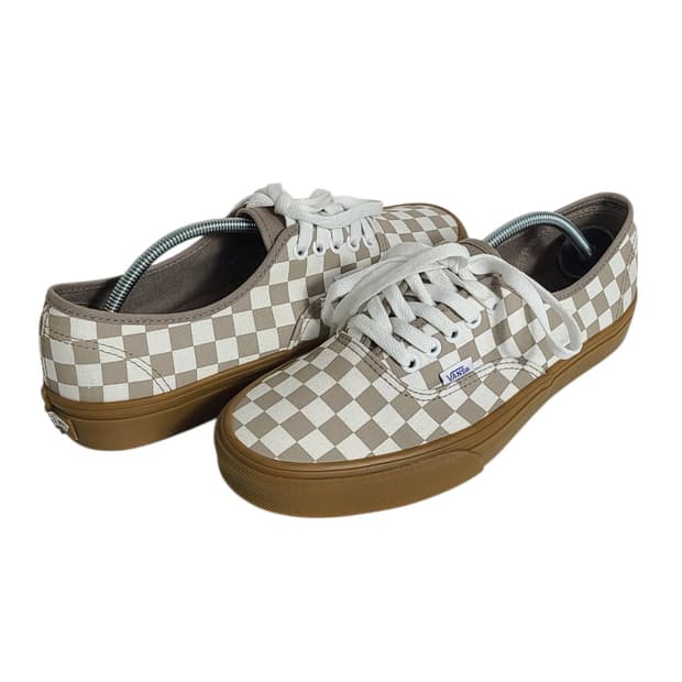 270) Vans 반스 어센틱 체커보드 브라운 검솔
