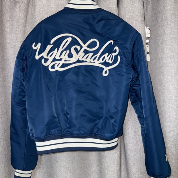 어글리쉐도우 야구점퍼 자켓 아우터
