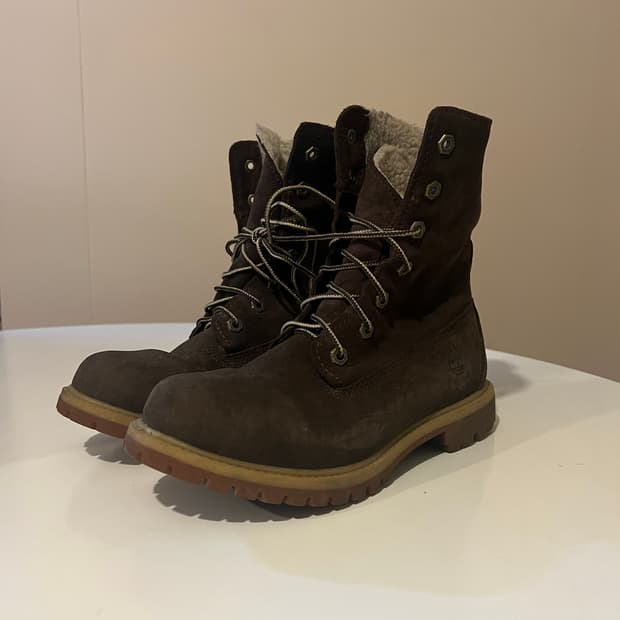 팀버랜드 어센틱스 테디 플리스 폴드 다운 부츠