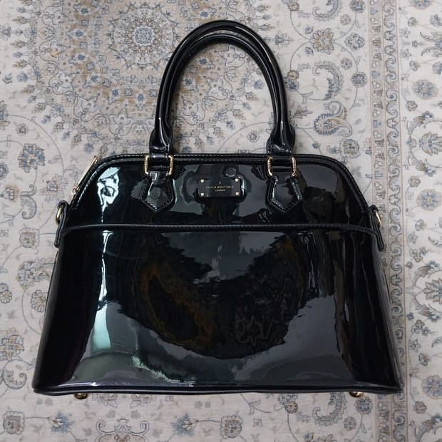 폴스부띠끄 에나멜 토트/숄더백