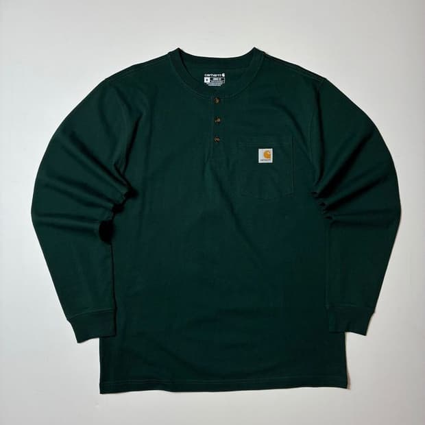 칼하트 헨리 레귤러 포켓 롱 슬리브 PN8769