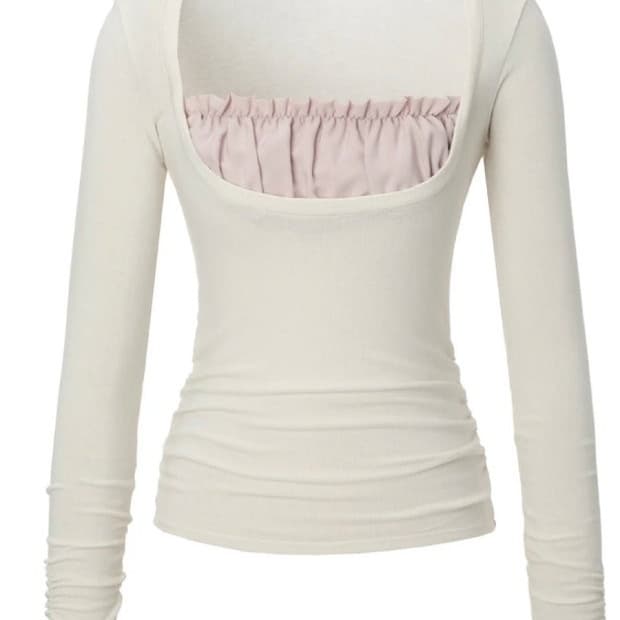 쓰리타임즈 샤론 레이어드탑 M