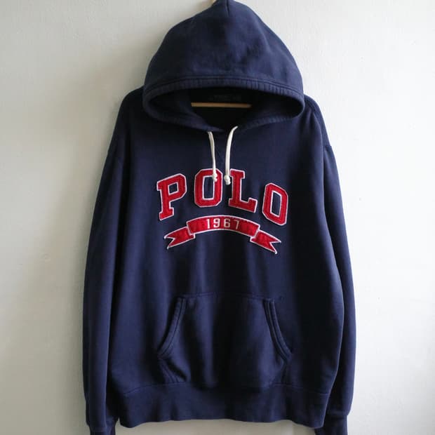 폴로 엠브로이드 후디