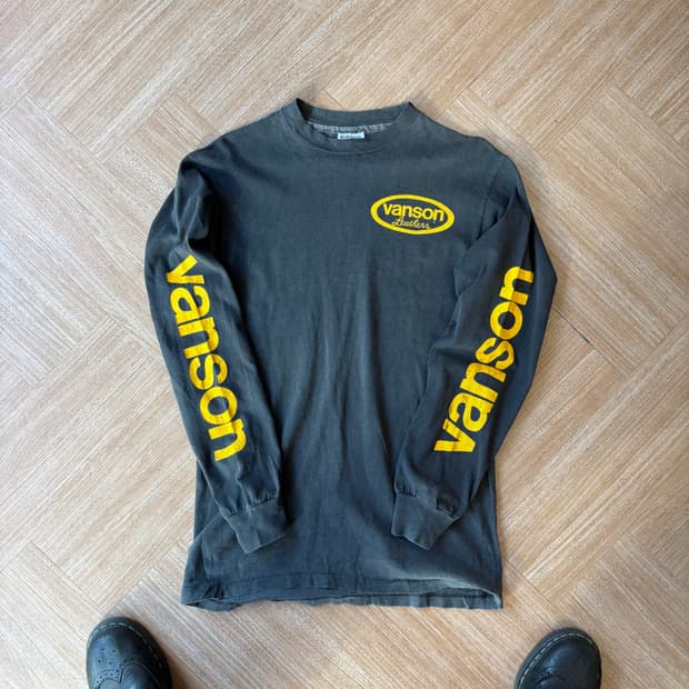 90s Vanson Leather 롱슬리브