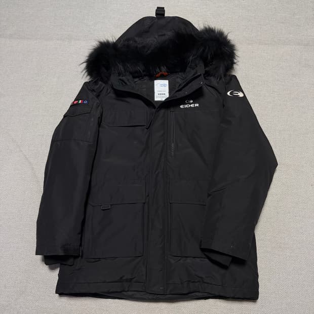 아이더 카라스 리버스 다운 패딩 자켓