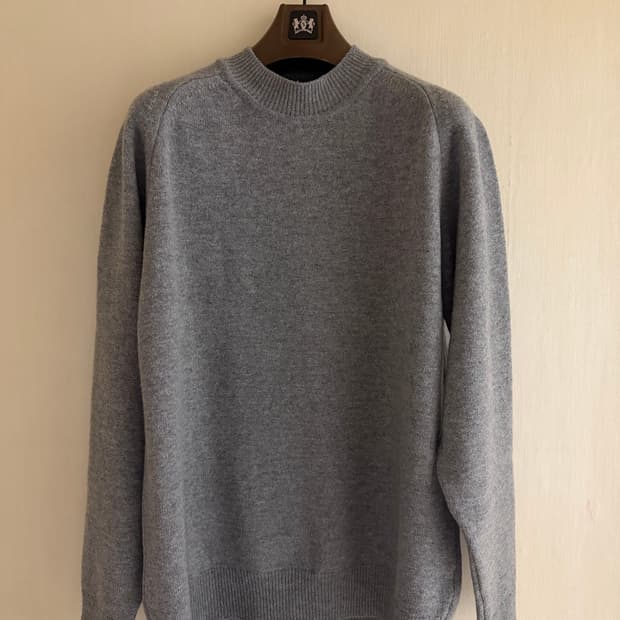 Unfeigned 캐시미어 모크넥 울 니트 XL