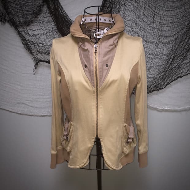 PINORE relax zipper detail JACKET