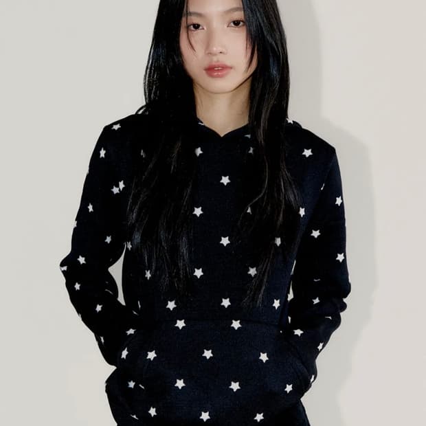오피쉬 미니 스타 후디 블랙