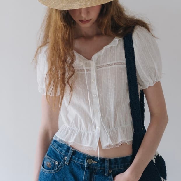 시엔느 princess lace blouse 프린세스 레이스 블라우스