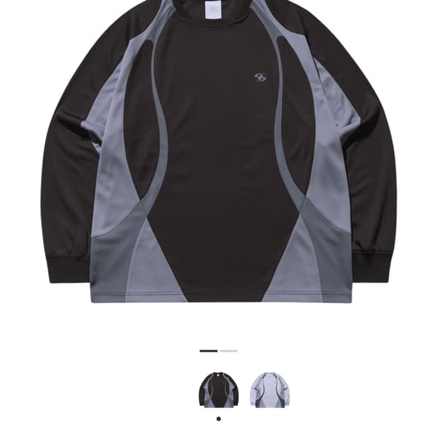 산산기어 23FW 슬래시 저지 브라운 2사이즈