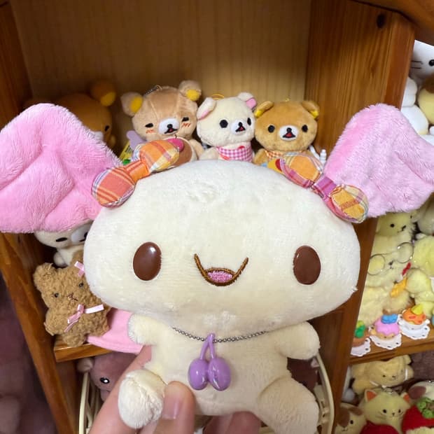 고전 시나모롤 아즈키인형