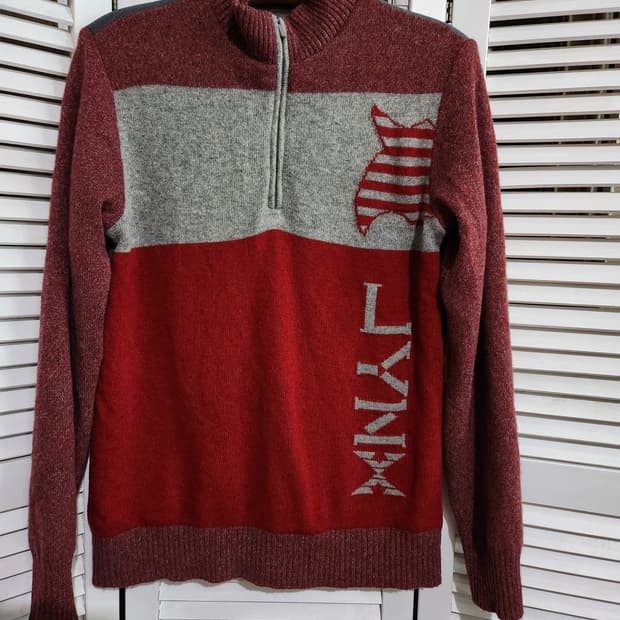 링스 하프넥 방풍 니트 95