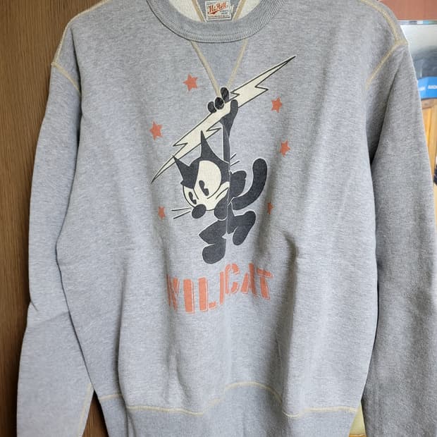 토이즈맥코이 맥힐 펠릭스 스웻셔츠 그레이 44