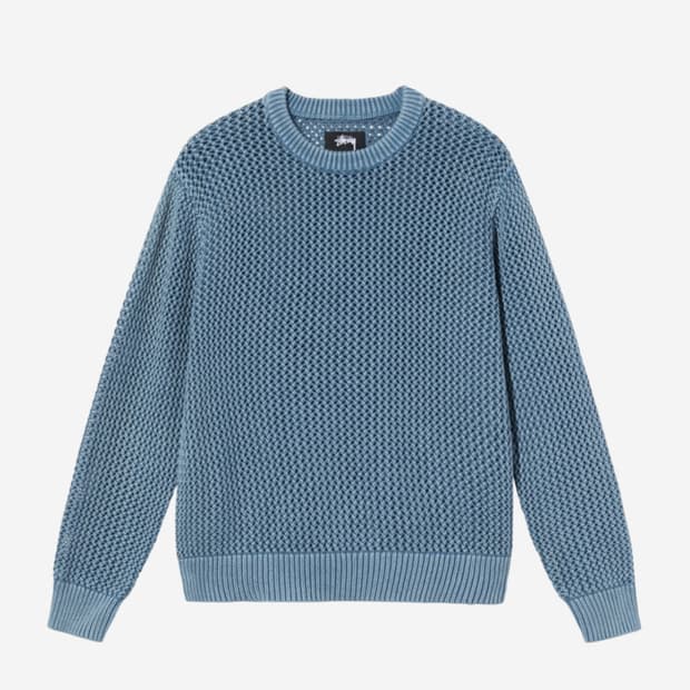 스투시 피그먼트 다이드 루즈 게이지 스웨터 씨폼 2XL size