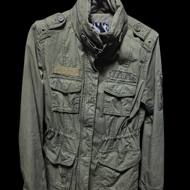 빈티지 야상 스몰 사이즈 