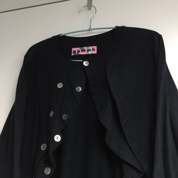 gomme avantgarde cardigan