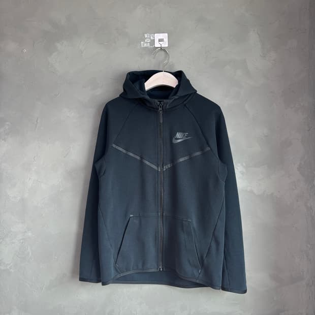 나이키 우먼스 테크팩 후드집업 블랙