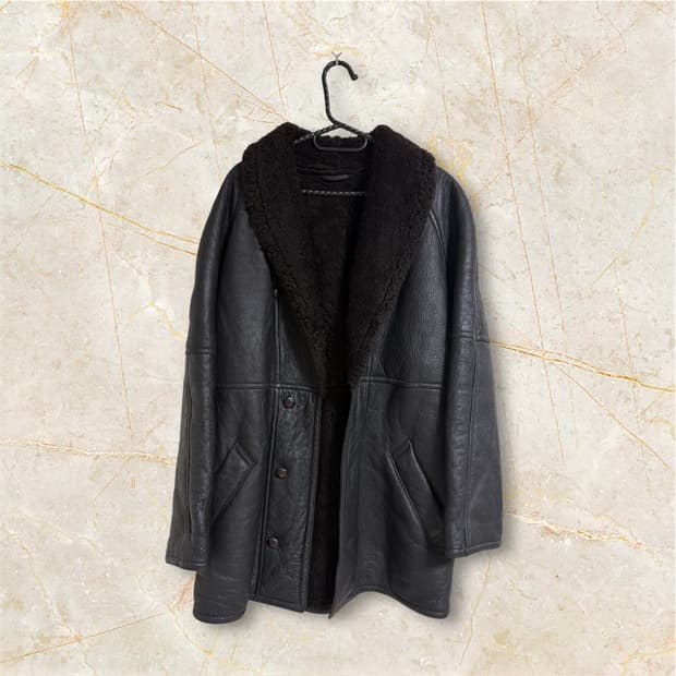 Gianfranco Ferre 빈티지 리얼 무스탕 자켓 Italy