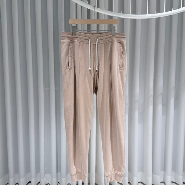 (A+/L) / 브루넬로 쿠치넬리 프렌치 테리 라운지 팬츠