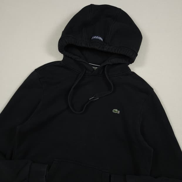 S(90) 라코스테 후드 블랙
