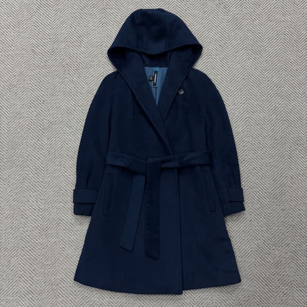 모르간 울블렌딩 로브코트 v1430