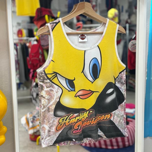 Rare Vintage Tweety x Harley Davidson
