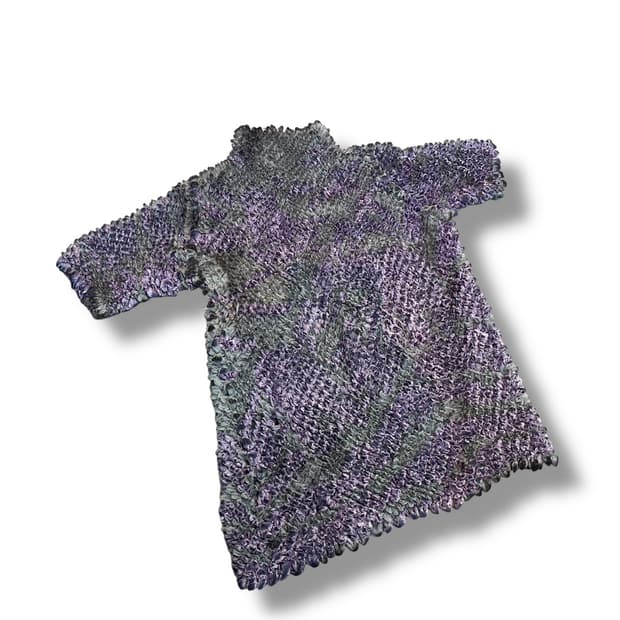 JPN POPCORN PLEATS TOP