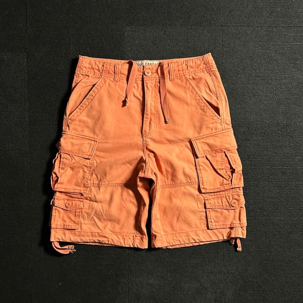 Soo Cargo and Fitch 오렌지 카고 팬츠