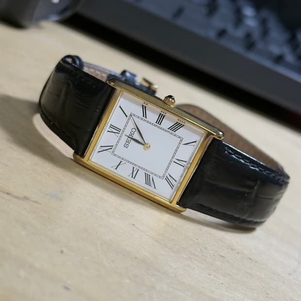 세이코 swr 금장