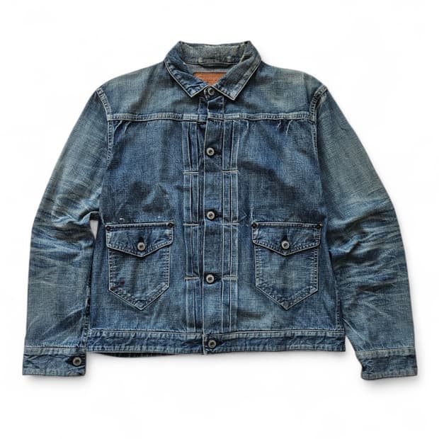 올드조 40s 타입1 데님 자켓