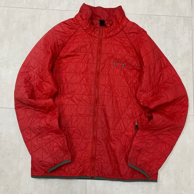오클리 다홍 경량 패딩 #364