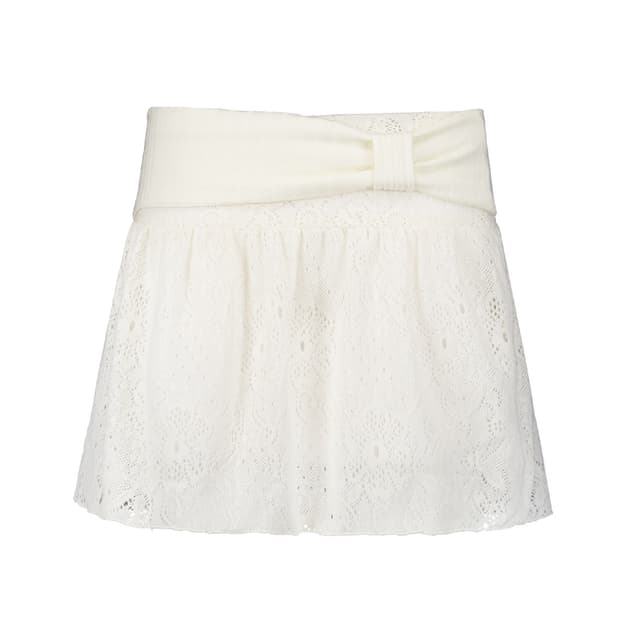 포어링 MIDI SKIRT [IVORY]