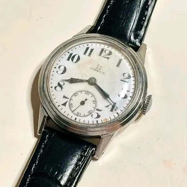 1920년대 빈티지 오메가 수동 시계 OMEGA 청침 엔틱