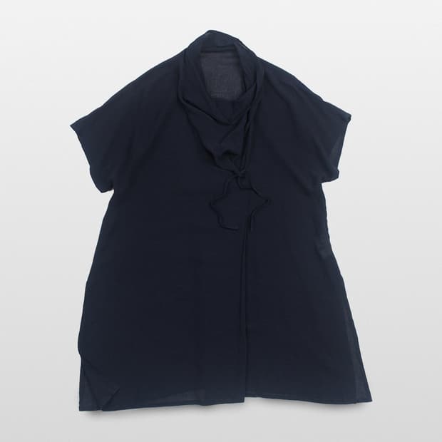 HIROKO BIS Dolman Sleeve Linen Blouse