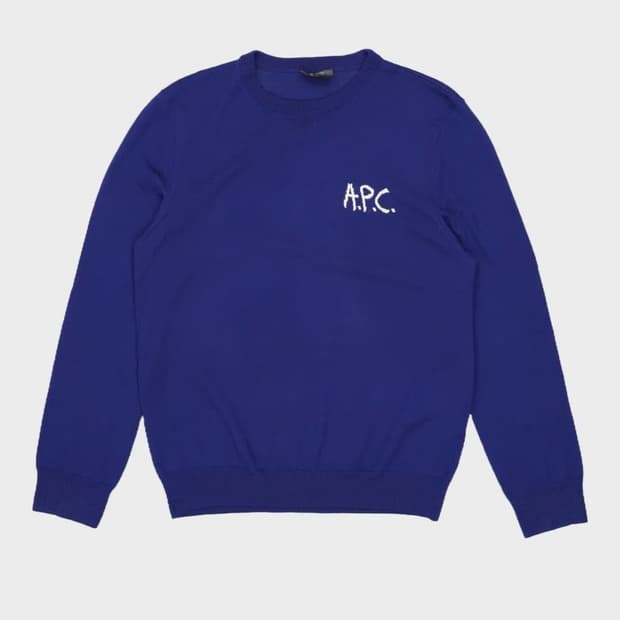 아페쎄 A.P.C. 블루니트